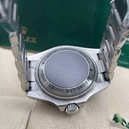 中古ロレックス シードゥエラー 44mm メンズ腕時計 - Ref. 116660 ブラックダイヤル (2017年)