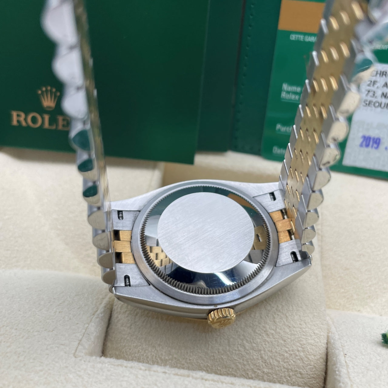 Pre-owned Rolex Datejust 36 36mm Men's Watch - ref 126232 Black & Diamond Dial (2019)