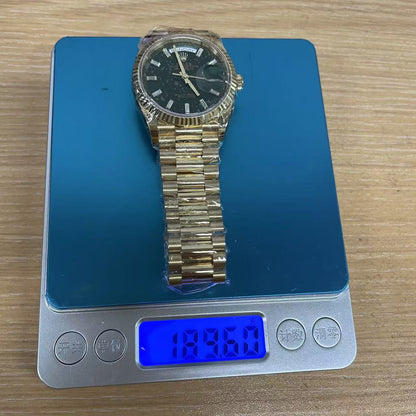 中古ロレックス デイデイト 36mm メンズ腕時計 - Ref. 128238 グリーンダイヤル (2025)