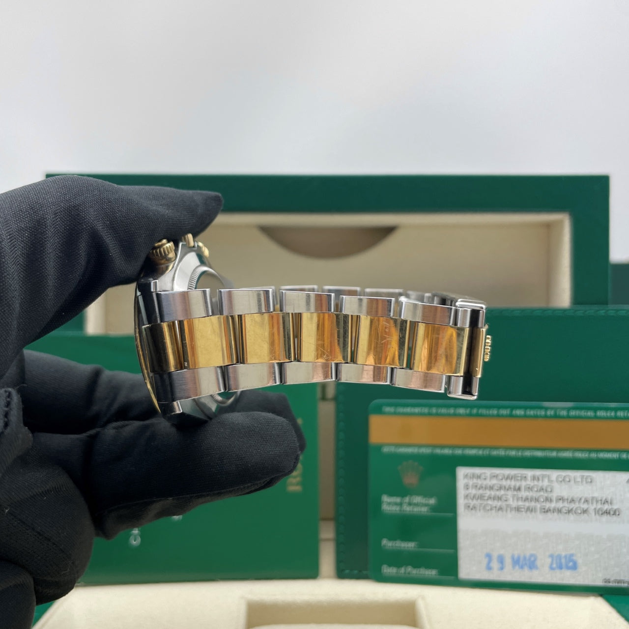 Pre-owned Rolex Daytona 40mm Men's Watch - ref 116523 Champagne Dial (2015)