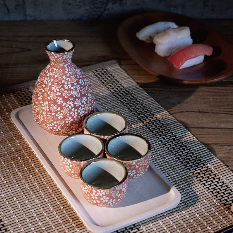 Awasaka Japanese Sakura Blossom Sakeware