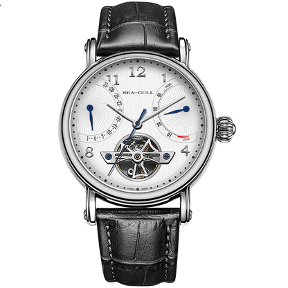 Seagull Flywheel Power Reserve Calendar Watch 42mm – Shotengai
