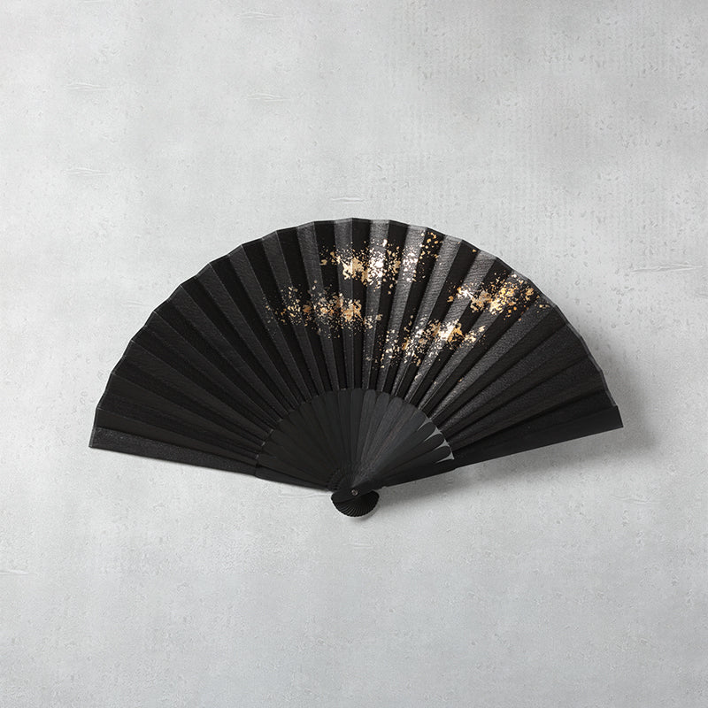 Shotengai-Gibier Deerskin Hand Fan - Classic