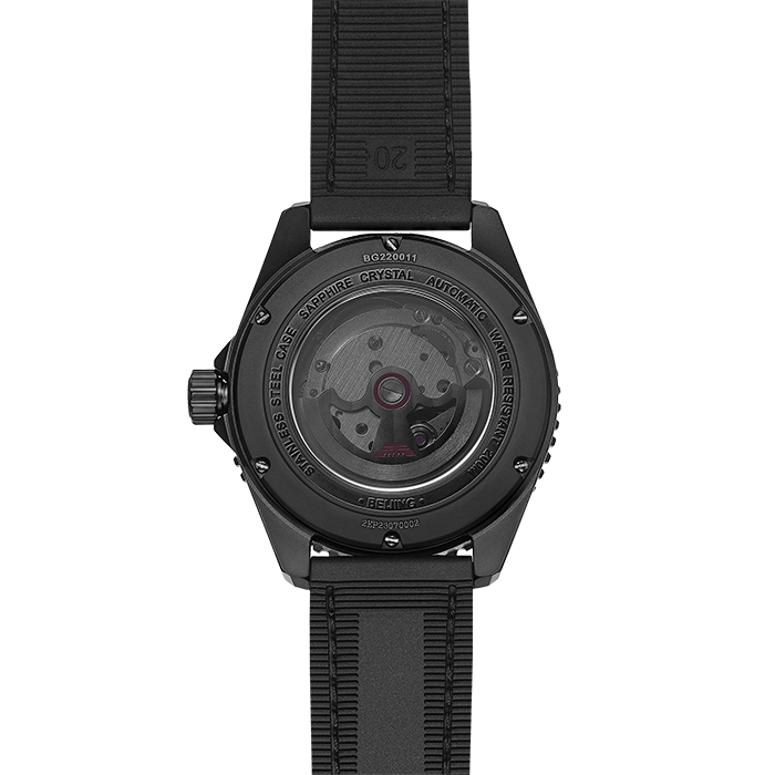 Black Watch with Transparent Caseback