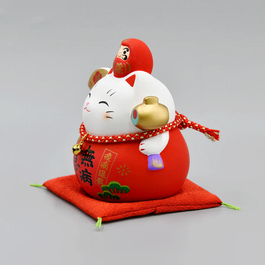 Yakushigama Maneki-Neko Beckoning Cat