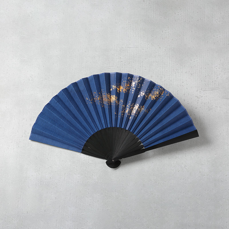 Shotengai-Gibier Deerskin Hand Fan - Classic