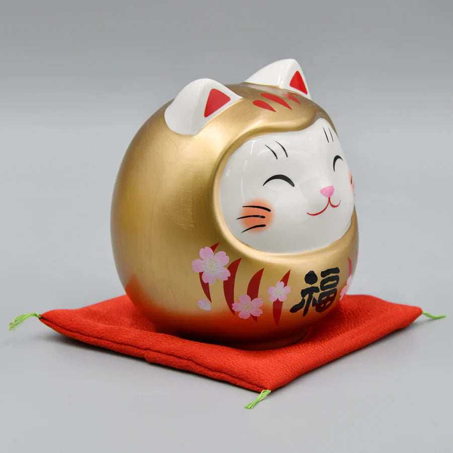 Yakushigama Maneki-Neko Beckoning Cat