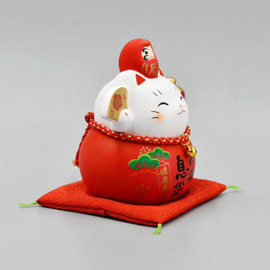 Yakushigama Maneki-Neko Beckoning Cat