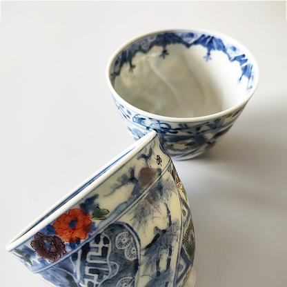 Kutani Ware Japanese Porcelain