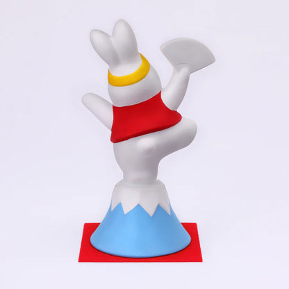 Yakushigama Japanese Lucky Rabbit Figurine