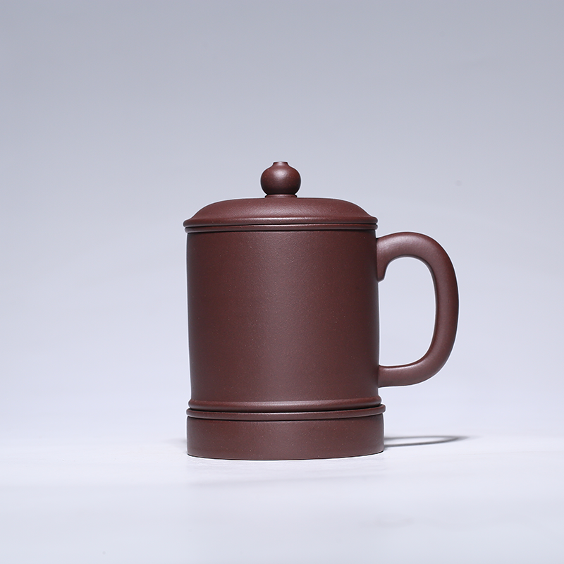 Wusetu Purple Clay Lidded Cup