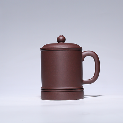 Wusetu Purple Clay Lidded Cup