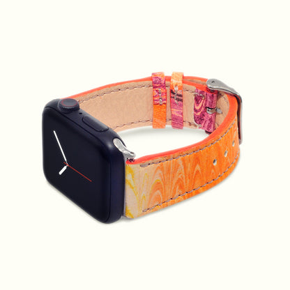 Gibier Deerskin Apple Watch Band - Marbling