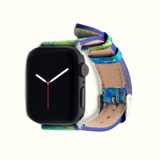 Gibier Deerskin Apple Watch Band - Marbling