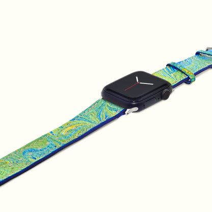 Gibier Deerskin Apple Watch Band - Marbling